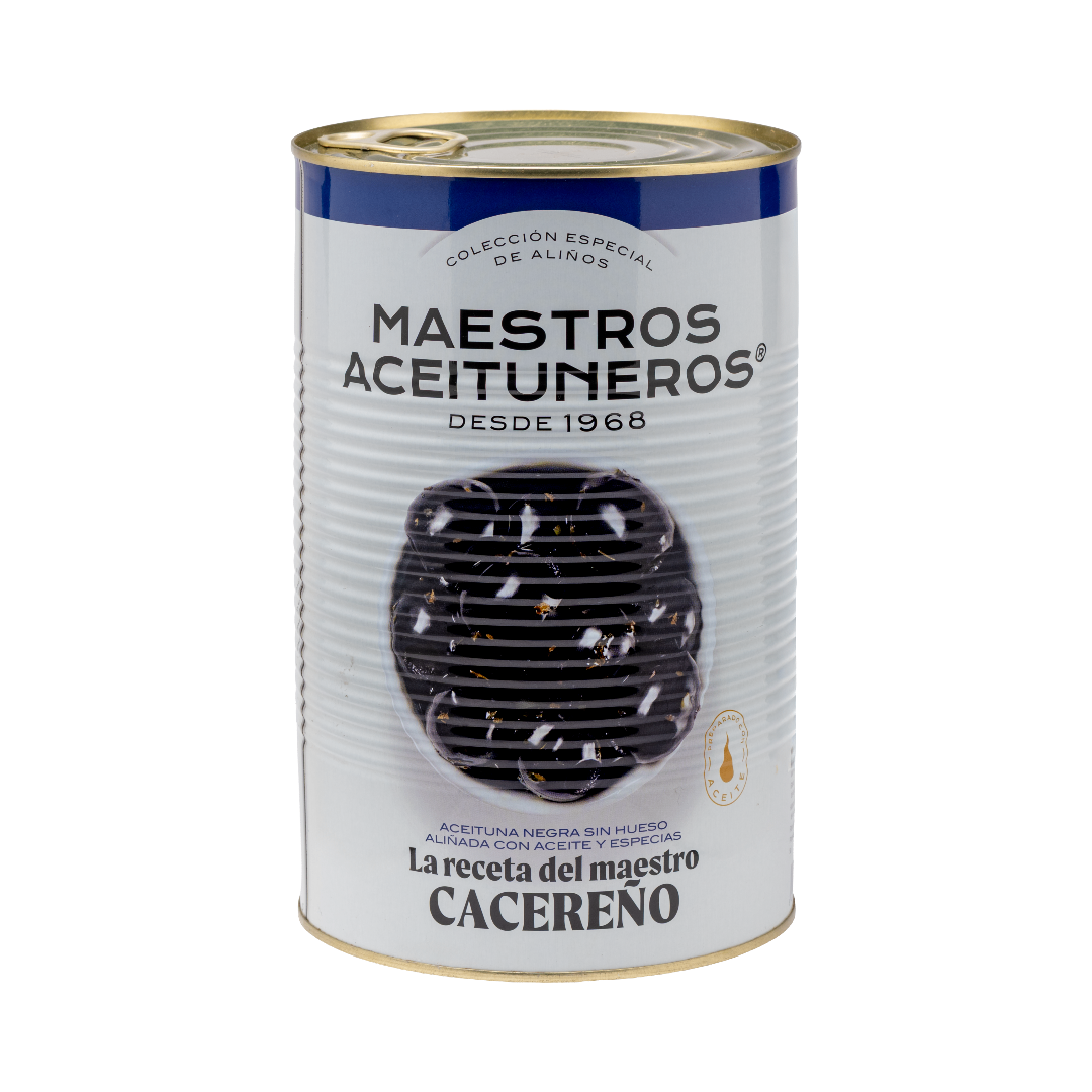 Aceitunas negras con aceite y especias (La receta del Maestro Cacereño)