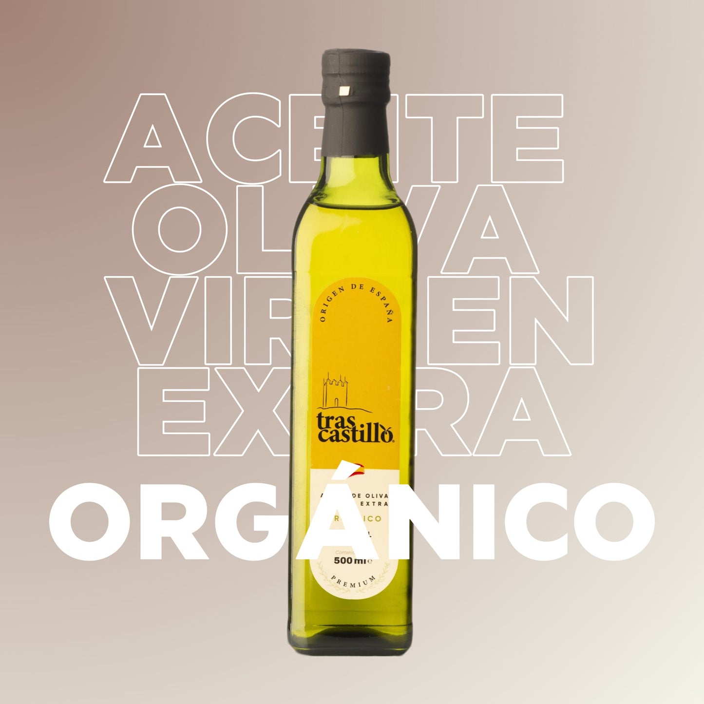 Aceite de oliva virgen extra orgánico 500ml