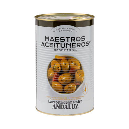 Aceitunas con la receta del maestro Andaluz