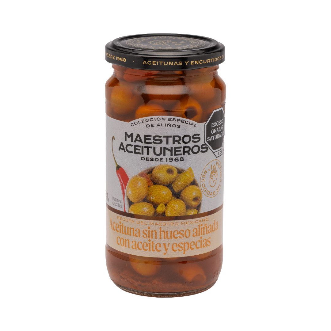 Aceitunas Picantes (La receta del Maestro Mexicano)