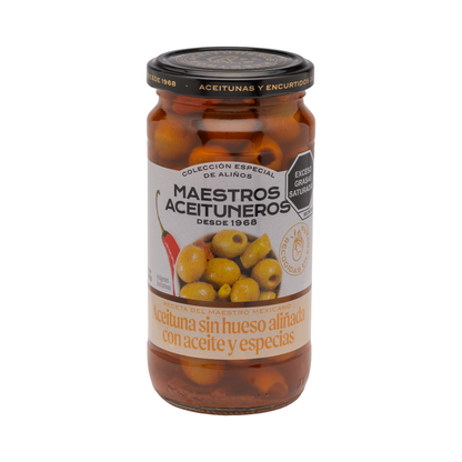 Aceitunas Picantes (La receta del Maestro Mexicano)