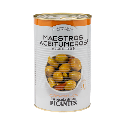 Aceitunas Picantes (La receta del Maestro Mexicano)